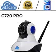 Camera Vitacam C720 Pro  2.0 MPX - FULL HD 1080P - Chuẩn nén H.265X