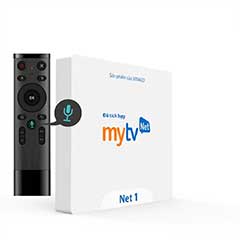 Android TV Box MyTV Net 1C Kèm Remoter Giọng Nói RAM 2GB ROM 16GB